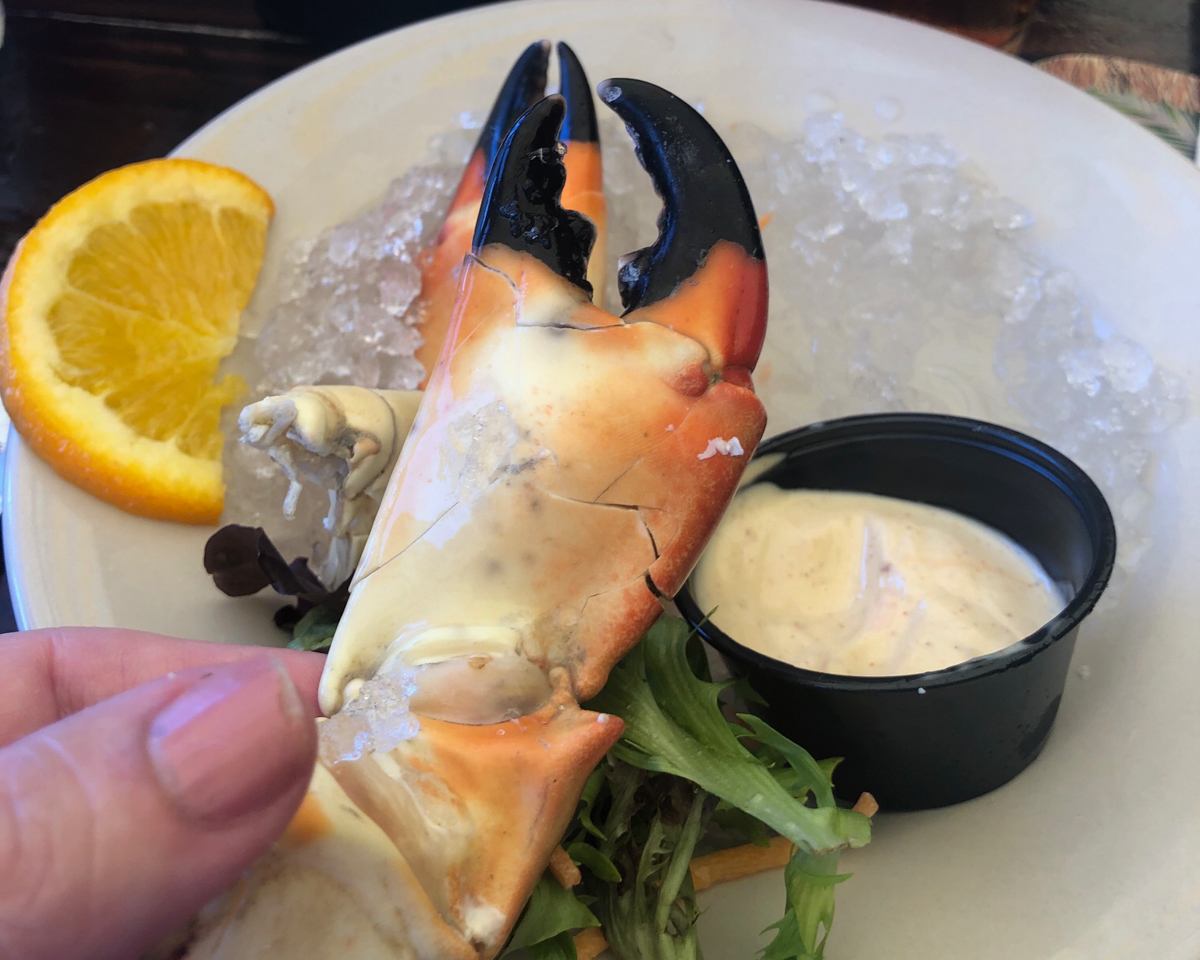 Stone Crab Claw at Island Fish Company