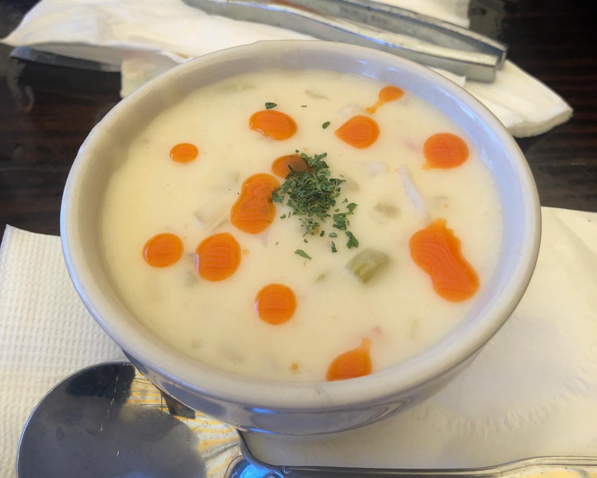 She Krab Soup at Island Fish Company, Marathon, Florida
