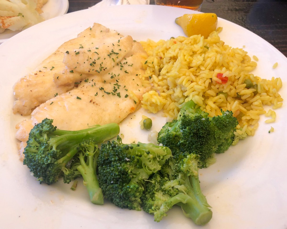 Hogfish at Island Fish Company, Marathon, FL