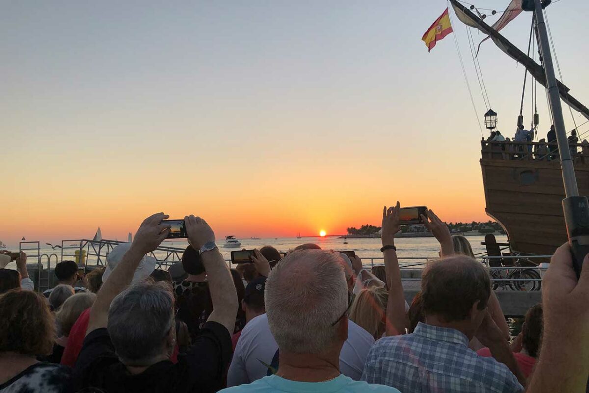 Sunset at Mallory Square, Key West
