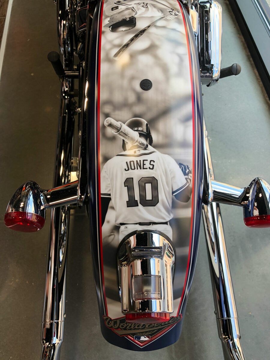 Chipper Jones Motorcycle