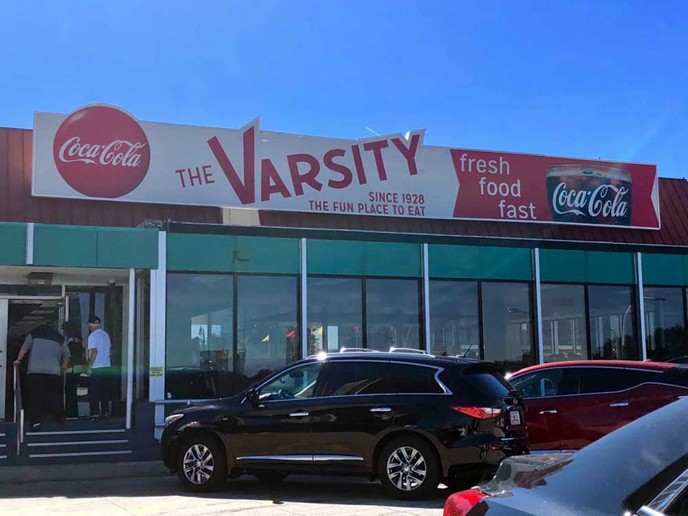 The Varsity restaurant in Atlanta - front entrance