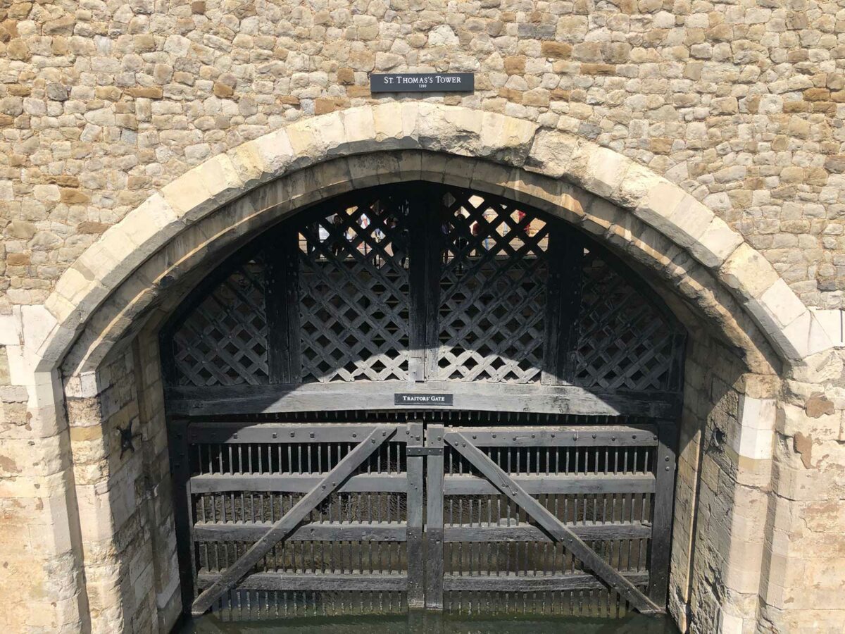 Traitor's Gate at the Tower of London