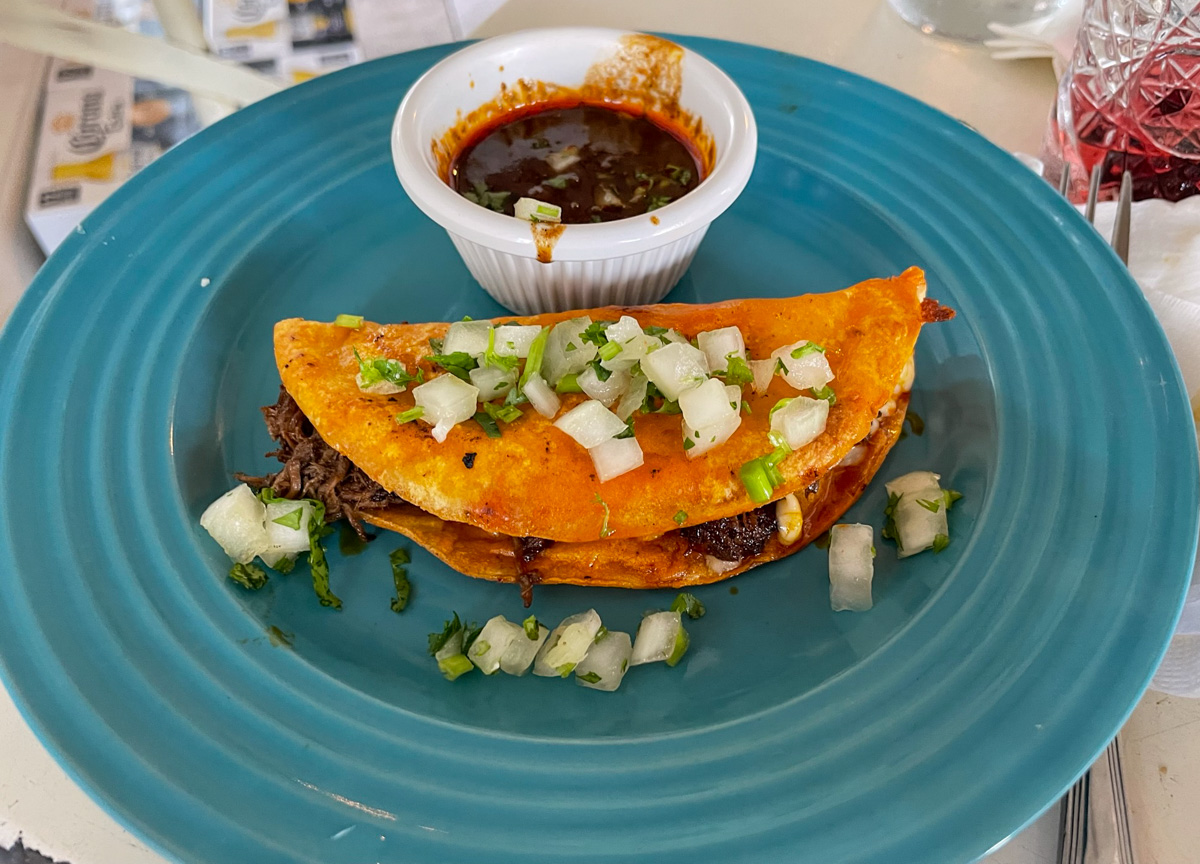 Taco at PapiChulo Tacos