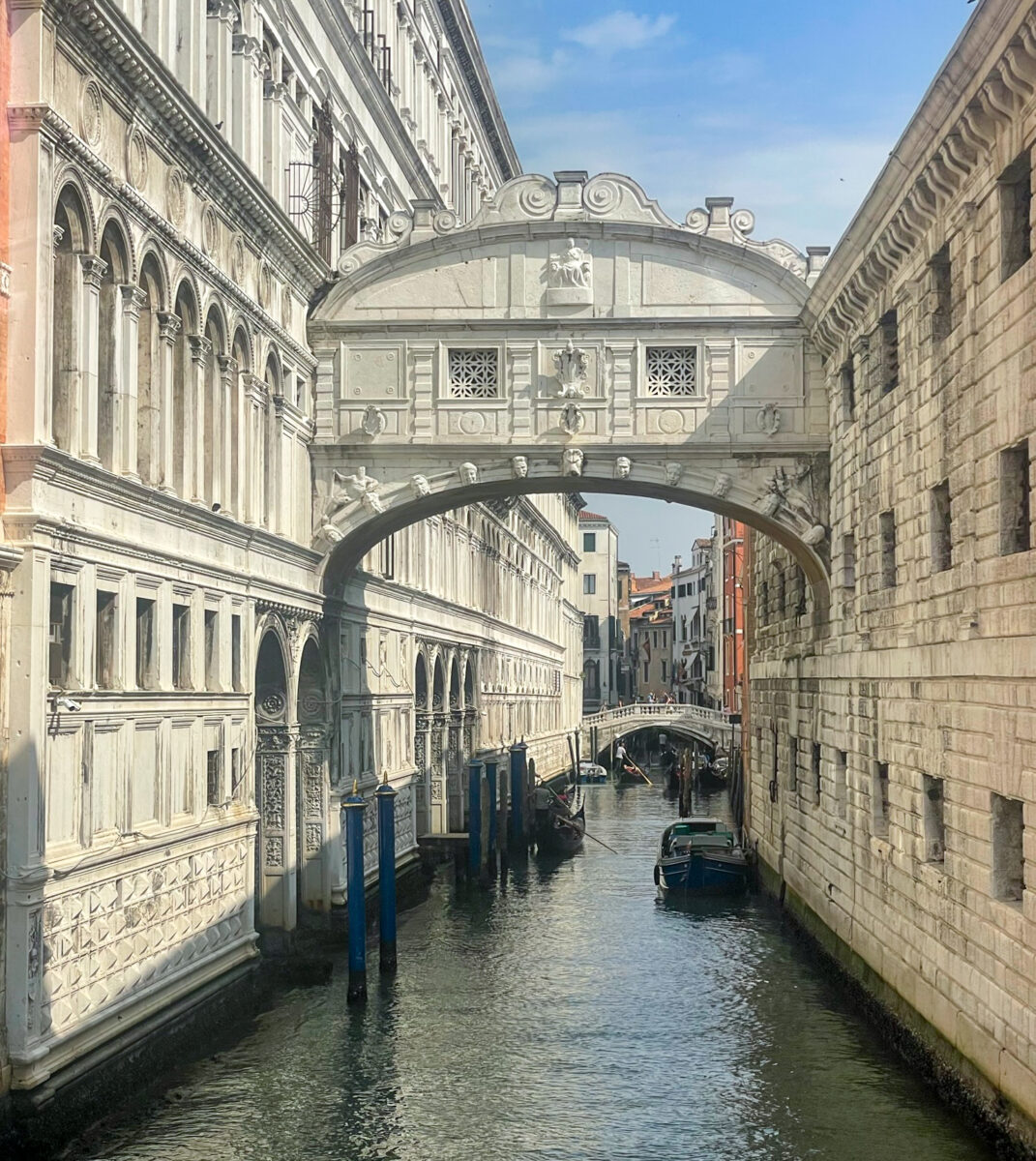 The Bridge of Sighs in Venice
