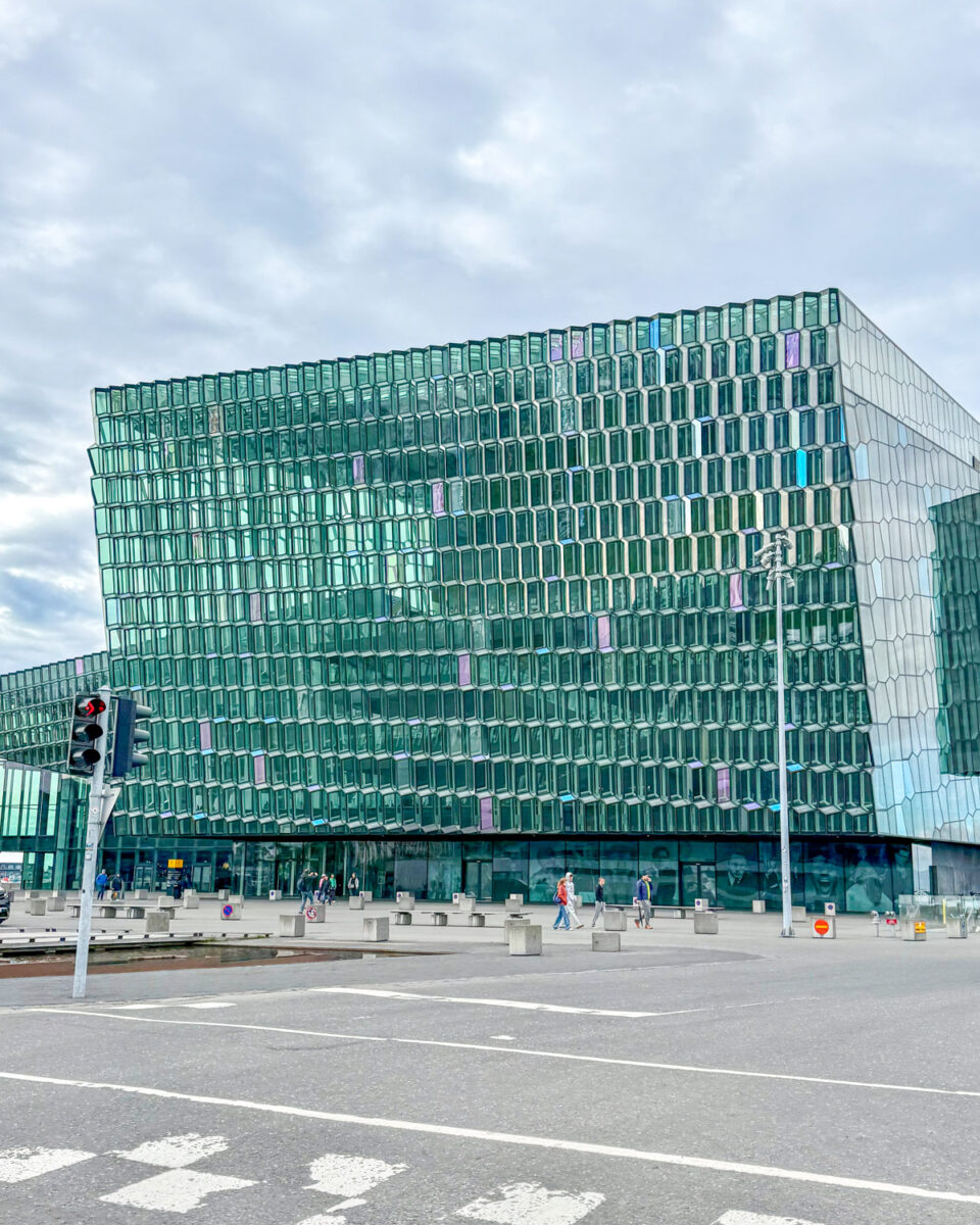 Harpa Concert Hall in Reykjavik