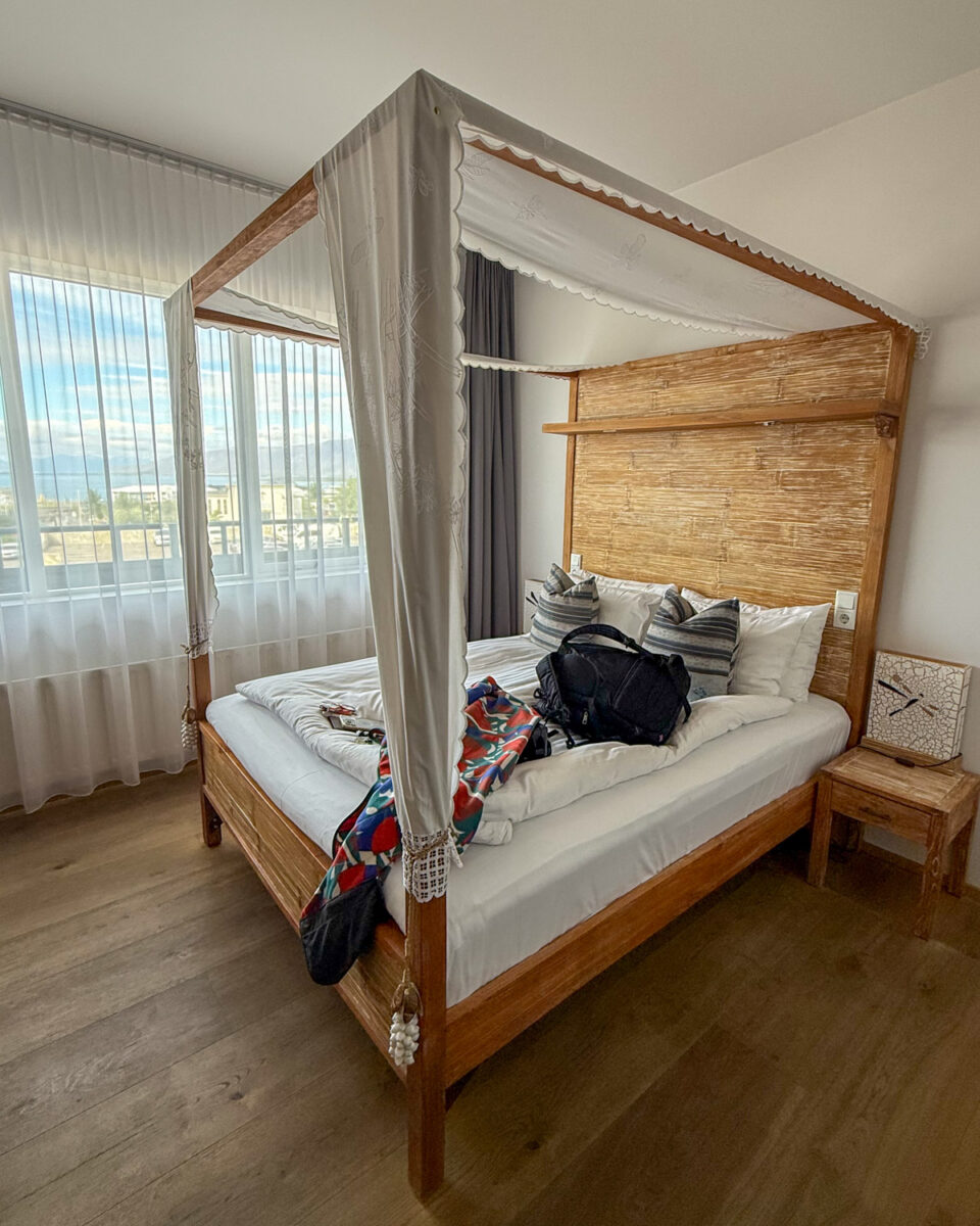 Our room at Hotel Eyja in Reykjavik
