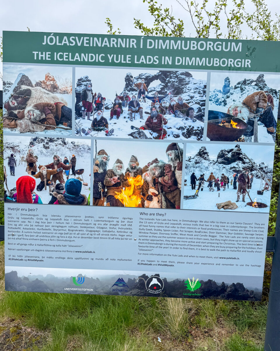 Yule Lads sign